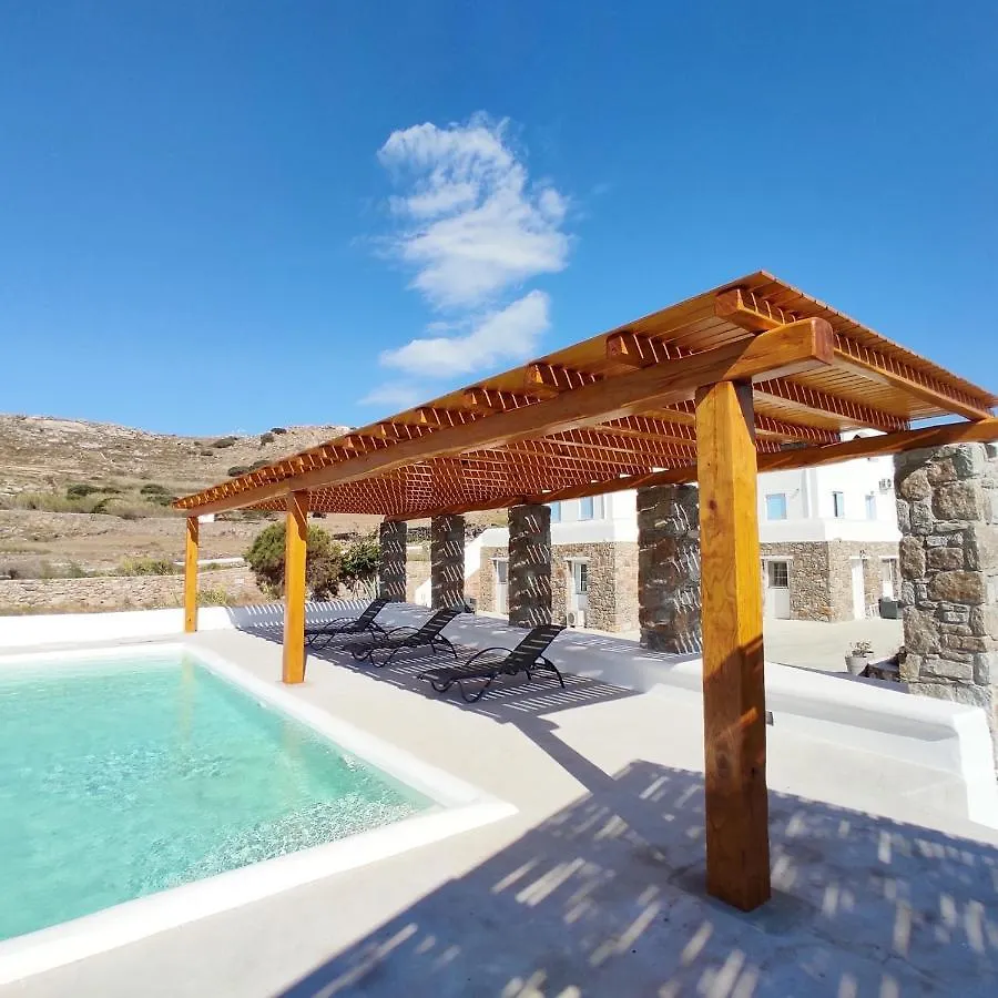 Avalon Cosy Apartments Ginger, 1 Bedroom Villa With Shared Swimming Pool Agrari  Greece