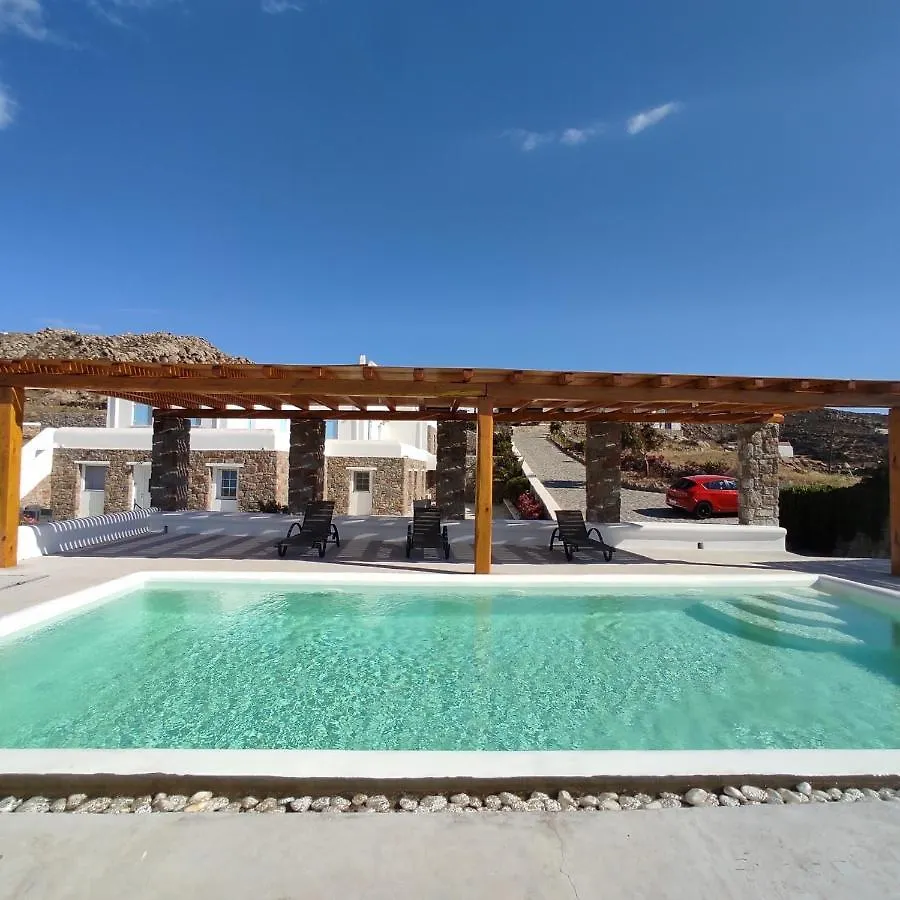 Avalon Cosy Apartments Ginger, 1 Bedroom Villa With Shared Swimming Pool Agrari  0*, Agrari (Mykonos) Greece